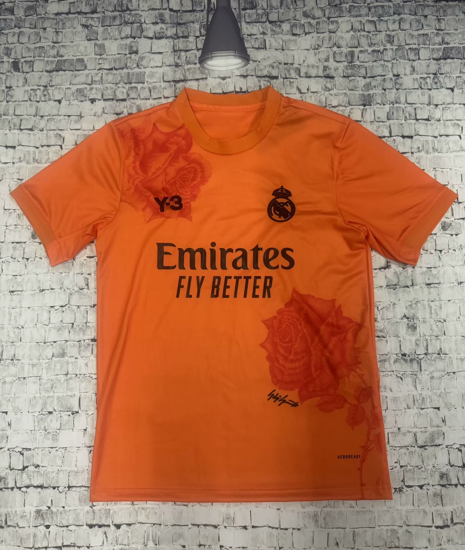 Fans Verison 24/25 Real Madrid Y3 Orange