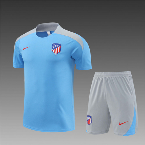 24/25 Atletico Madrid Light Blue Training Kits