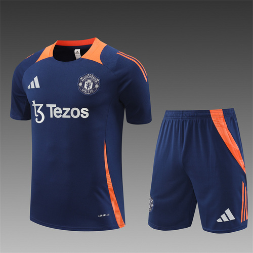 24/25 M-U royal blue Training Kits