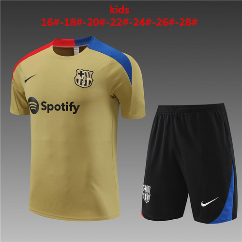 24/25 Barcelona golden Training Kits