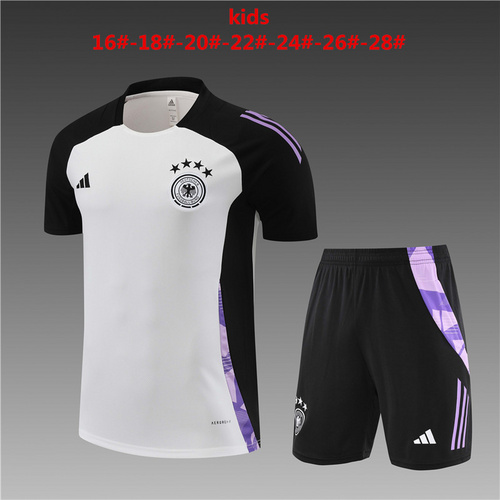 24/25 Germany White Kid Training Kits