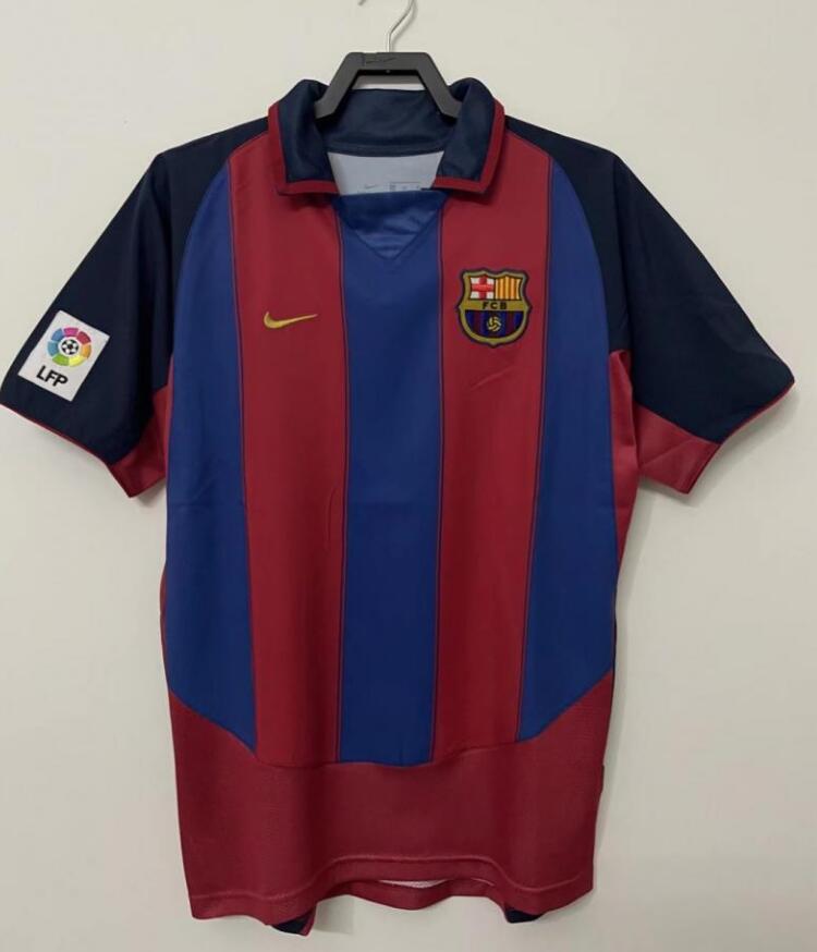 Retro 03/04 Barcelona Home