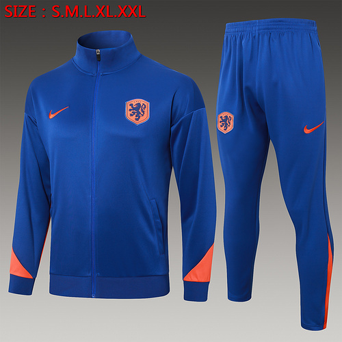 24/25 Netherlands color blue Jacket sets