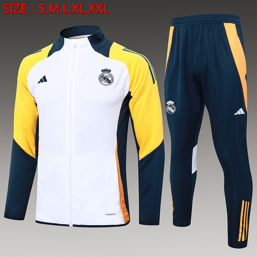 24/25 Real Madrid white Jacket Sets