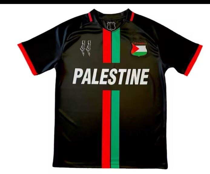 Fans Version 24/25 Palestine black English without number