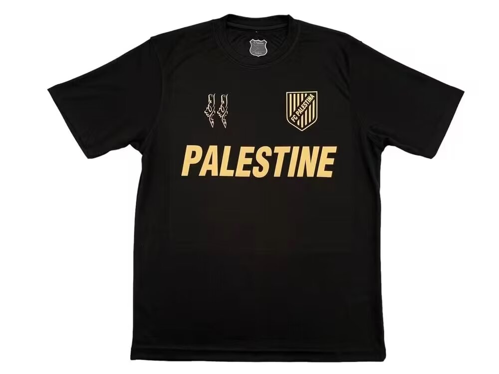 Fans Version Palestine Anniversary Black Gold English