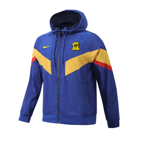 24/25 Al-Ittihad color blue Windbreaker