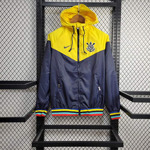 24/25 Corinthians royal blue and yellow Windbreaker