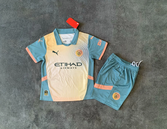 Kids kits 24/25 Manchester City third away