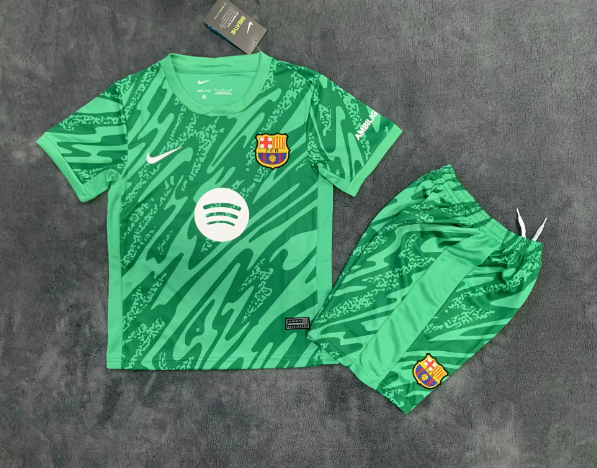 24/25 Barcelona Goalkeeper Kid kit