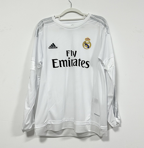 Retro 15/16 Real Madrid Home Long Sleeve 