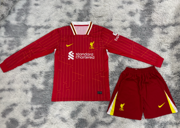 Adults kits 24/25 Liverpool Home Long Sleeve