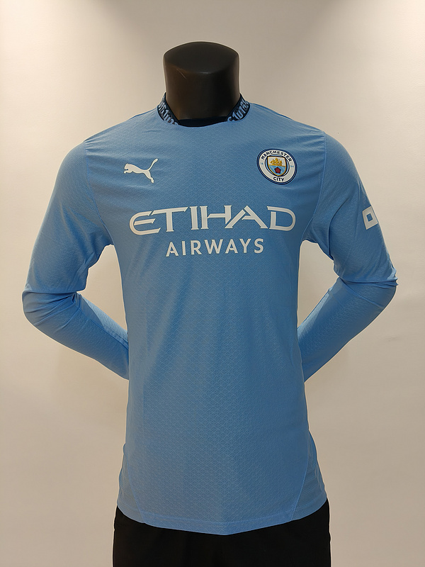 24/25 Players Manchester City home long sleeve