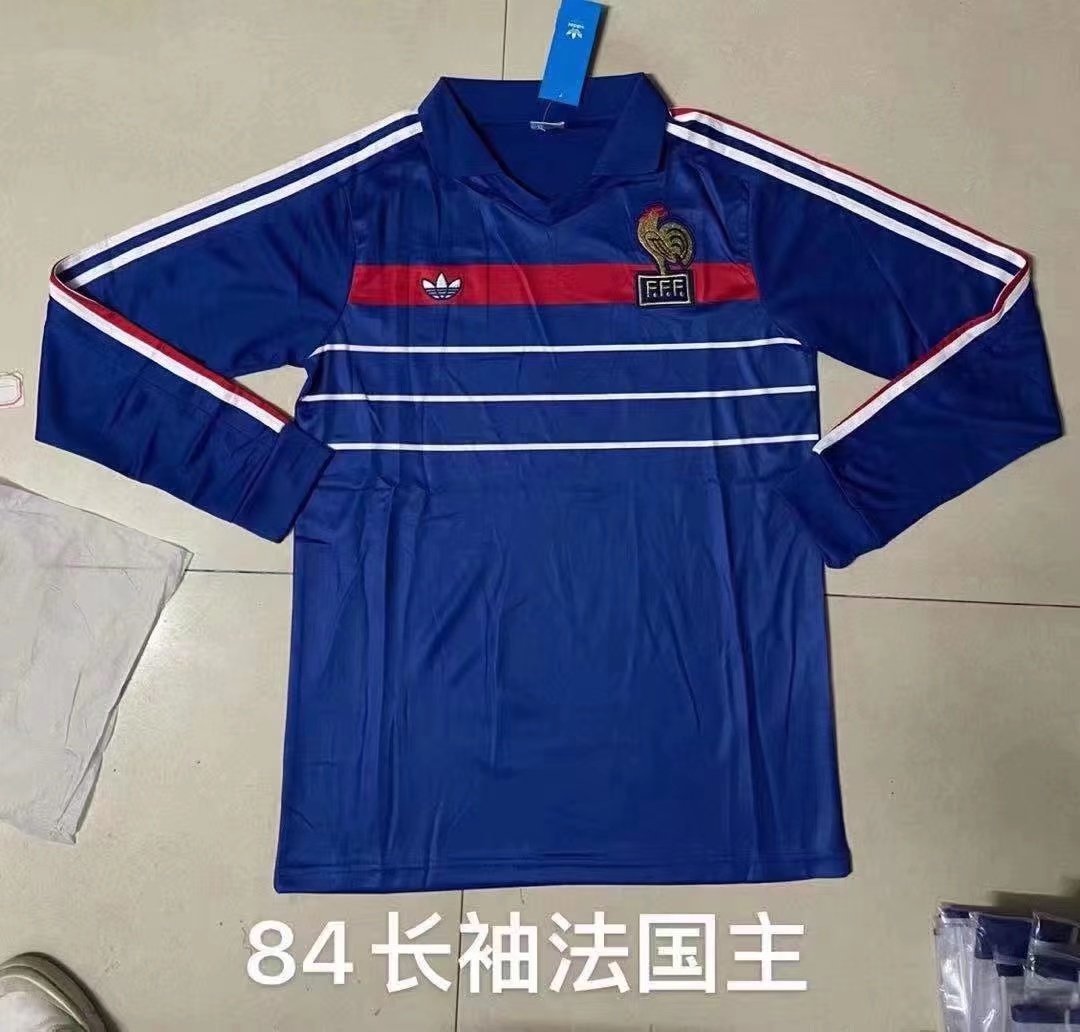 Retro 84 France Home Long Sleeve