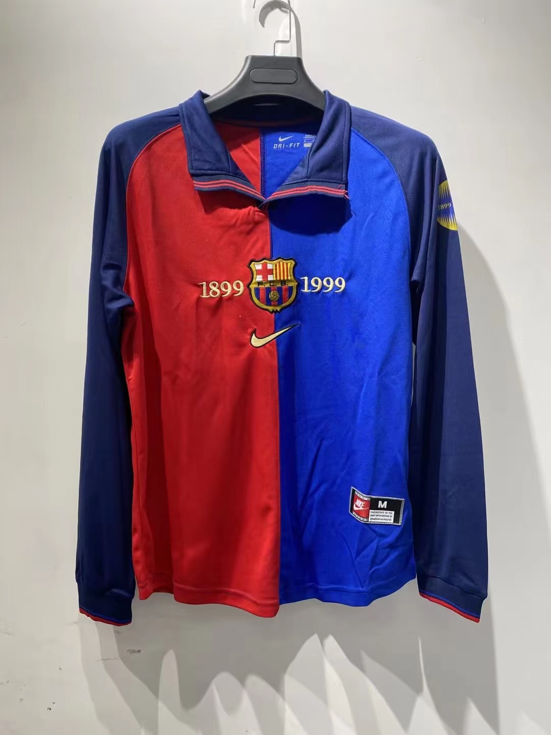 Retro 100 anniversary Barcelona away long sleeve