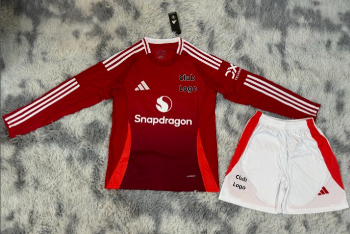 Adults kits 24/25 M-U home Long Sleeve