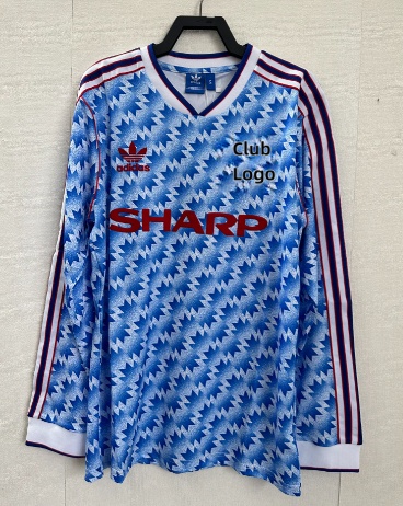 Retro 90/92 M-U away long sleeve