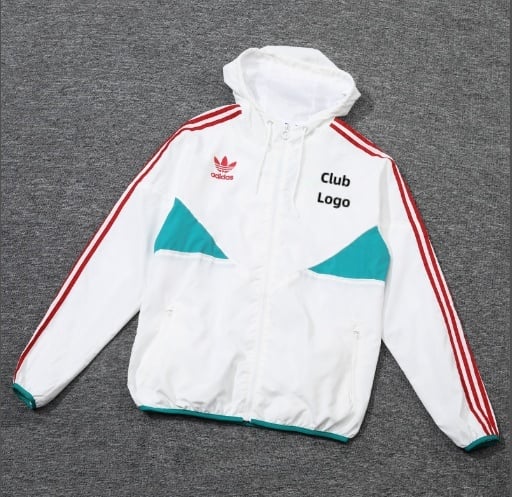 24/25 M-U white Windbreaker