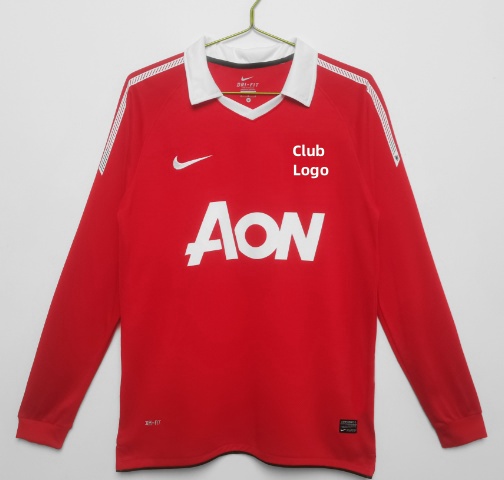 Retro 10/11 M-U Home long sleeve