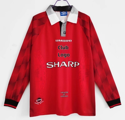 Retro 96/97 M-U Home long sleeve