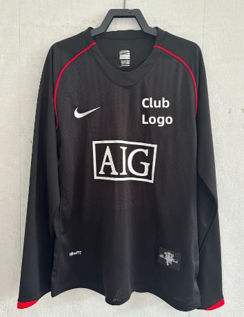 Retro 07/08 M-U Third away Long sleeve