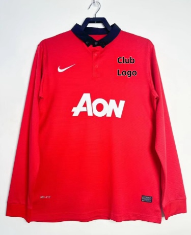 Retro 13/14 M-U Home Long sleeve