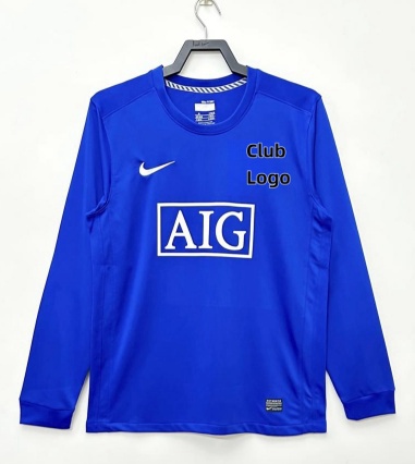 Retro 08/09 M-U away Long Sleeves