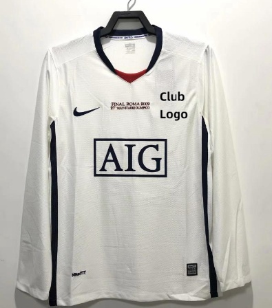  Retro 08/09 M-U Away Long sleeve