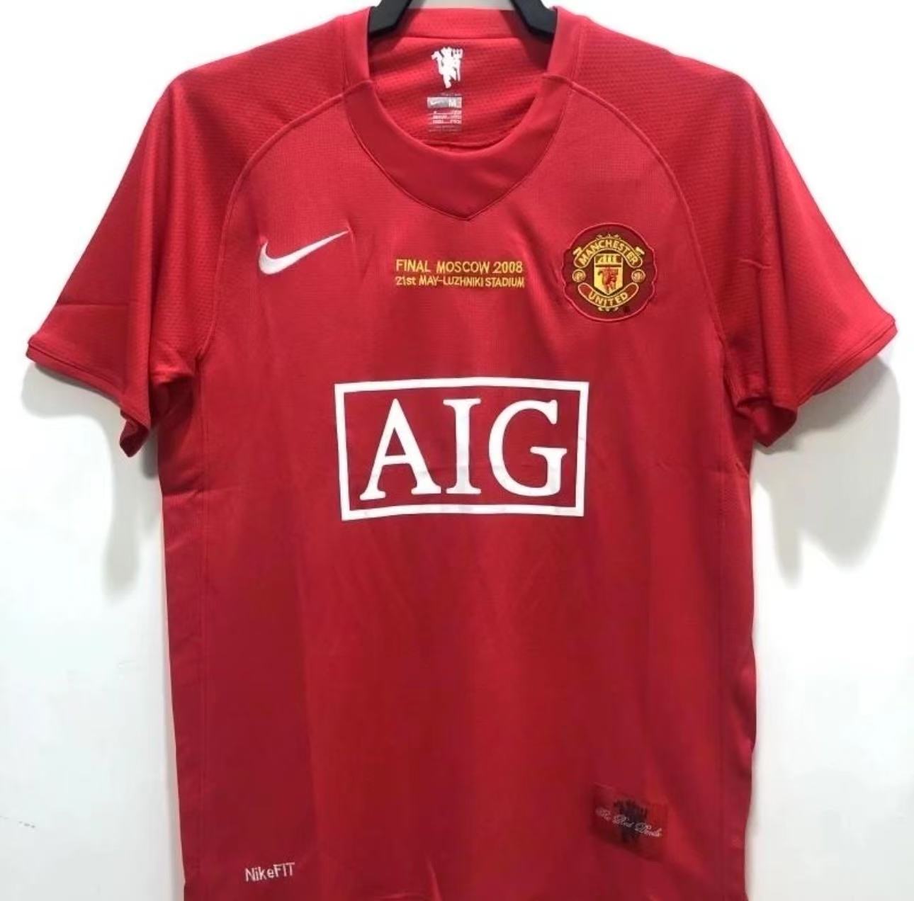 Retro 07/08 Manchester United Home