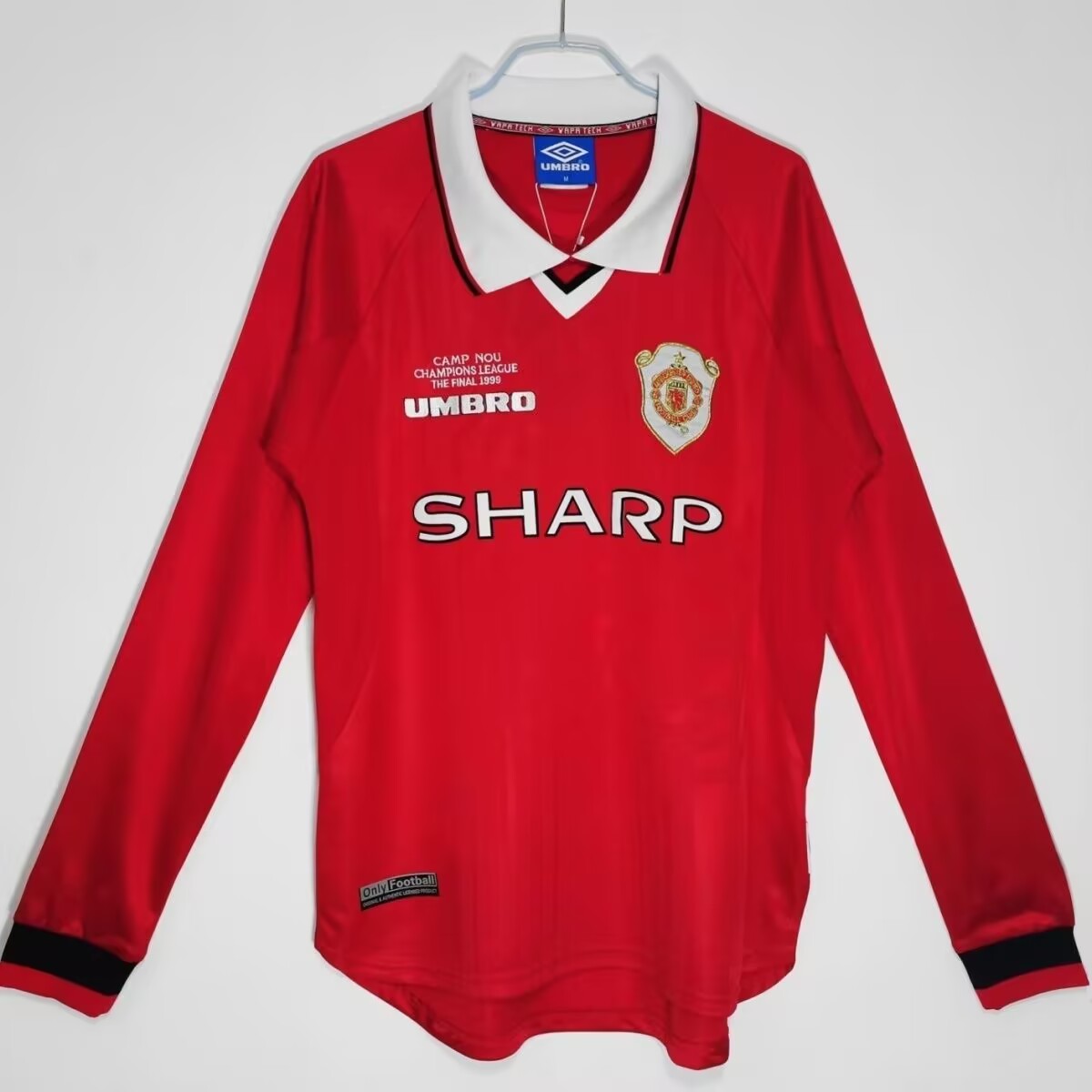 Retro 99/00 Manchester United Home Long sleeve