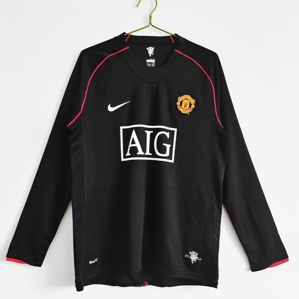 Retro 07/08 Manchester United Third away Long sleeve