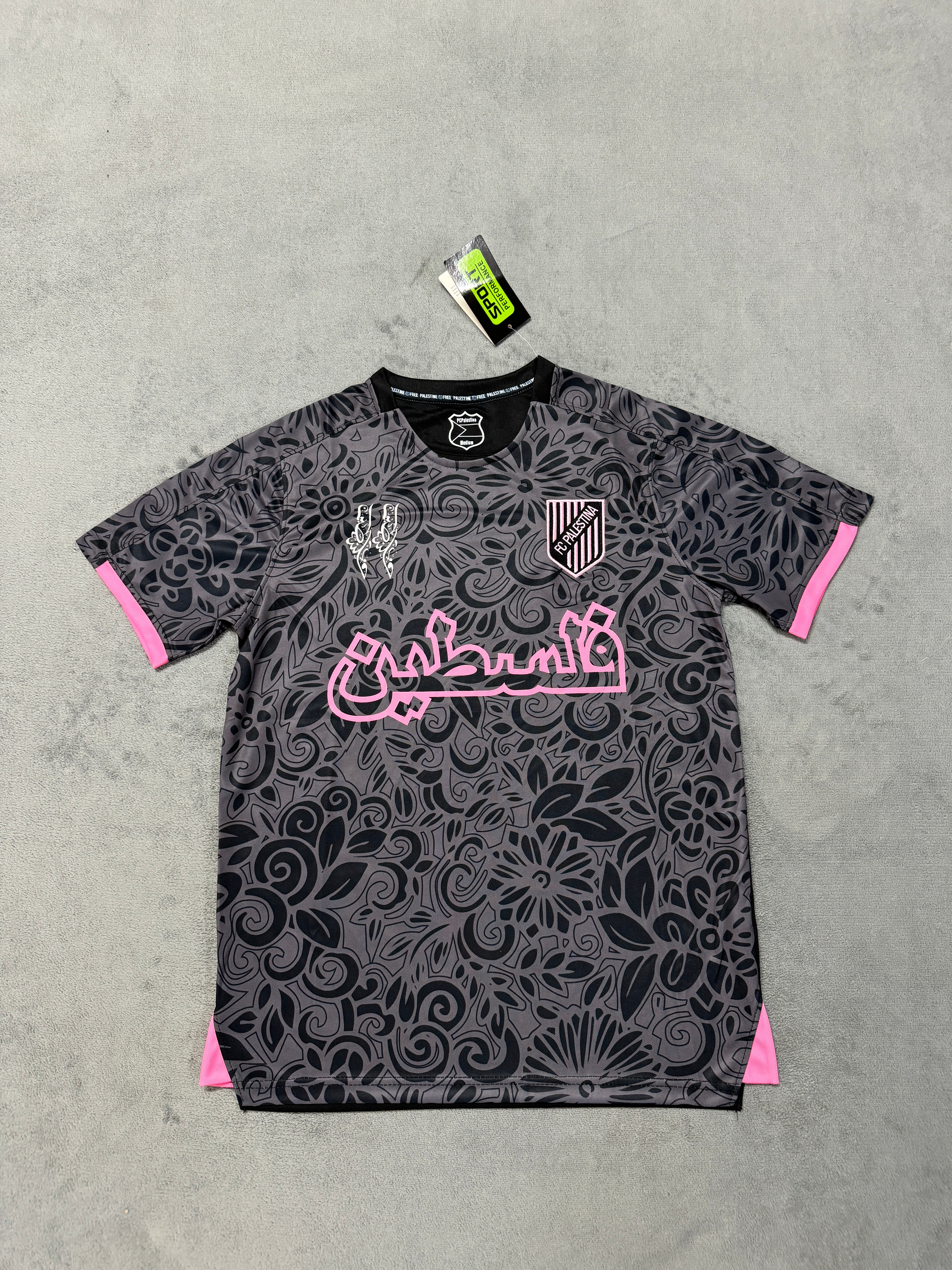 Fans Version 25/26 Palestinian training uniforms gray