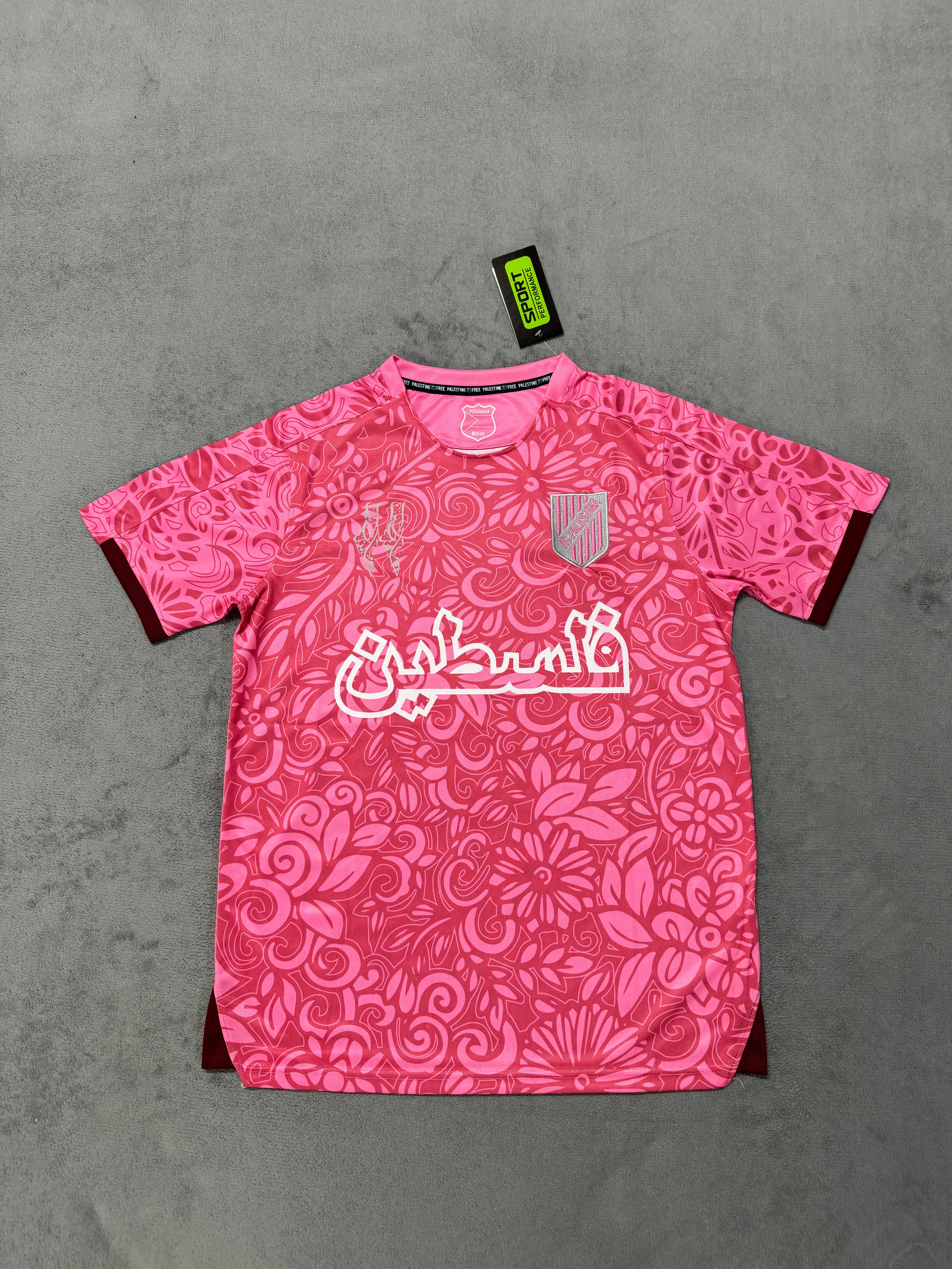 Fans  Version 25/26 Palestinian training suit pink