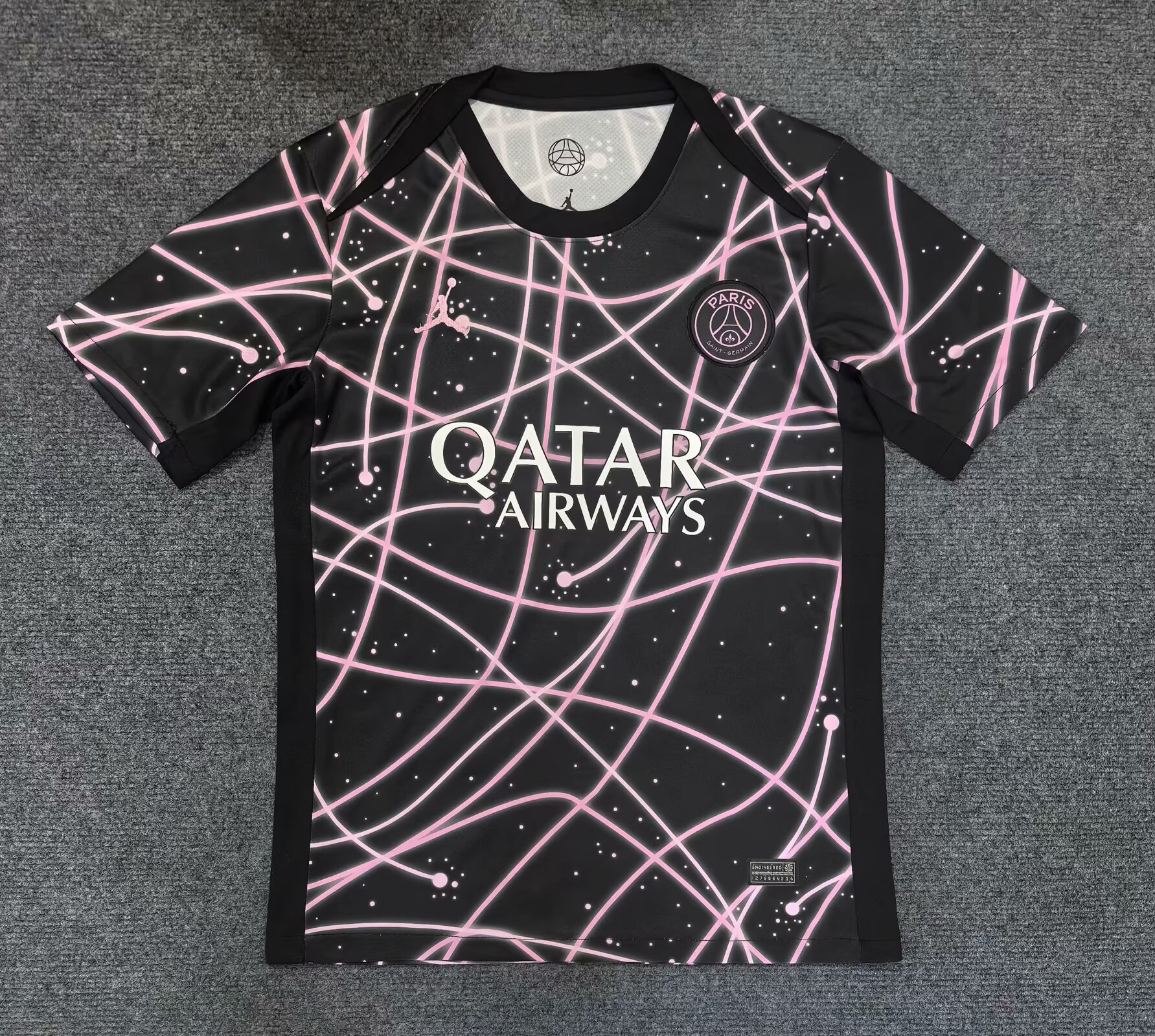 Fans Version 25/26 Paris Pre match Black Pink 