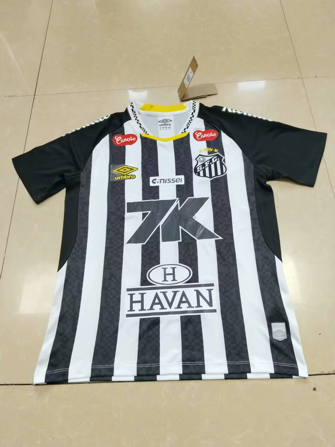 Fans Version 25/26 Santos away advertising version 