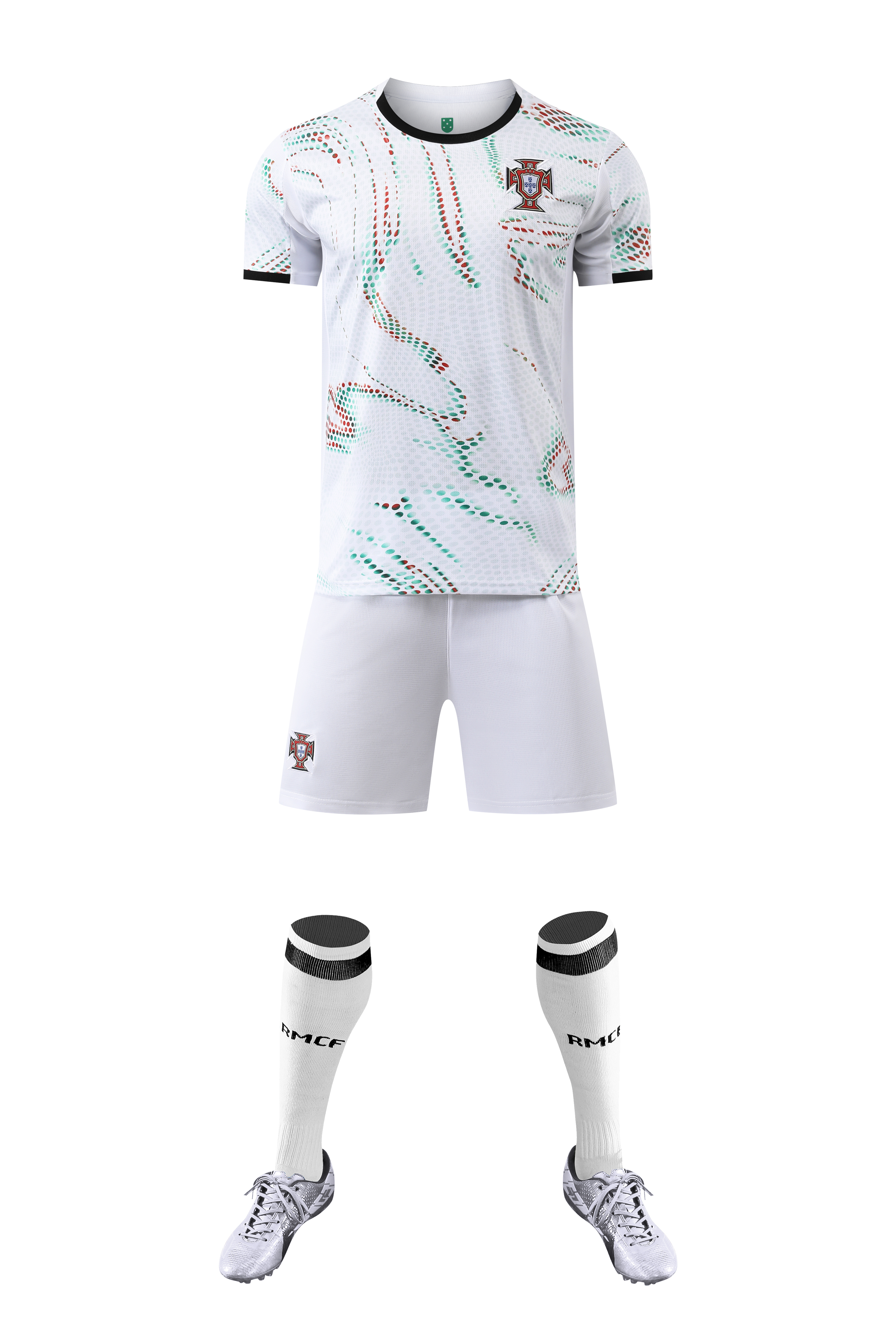 No Brand Logo Portugal away white