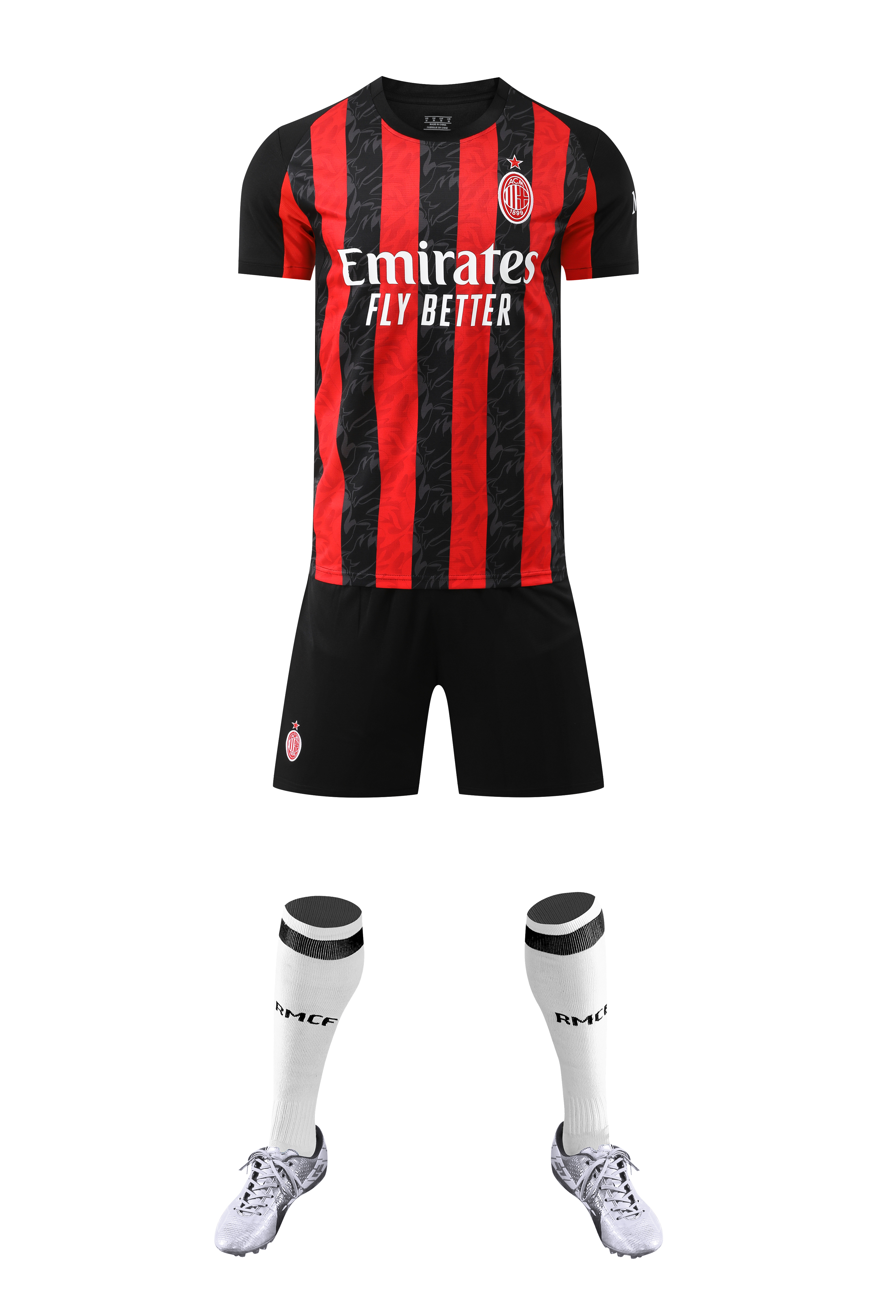 No Brand Logo AC home red and black