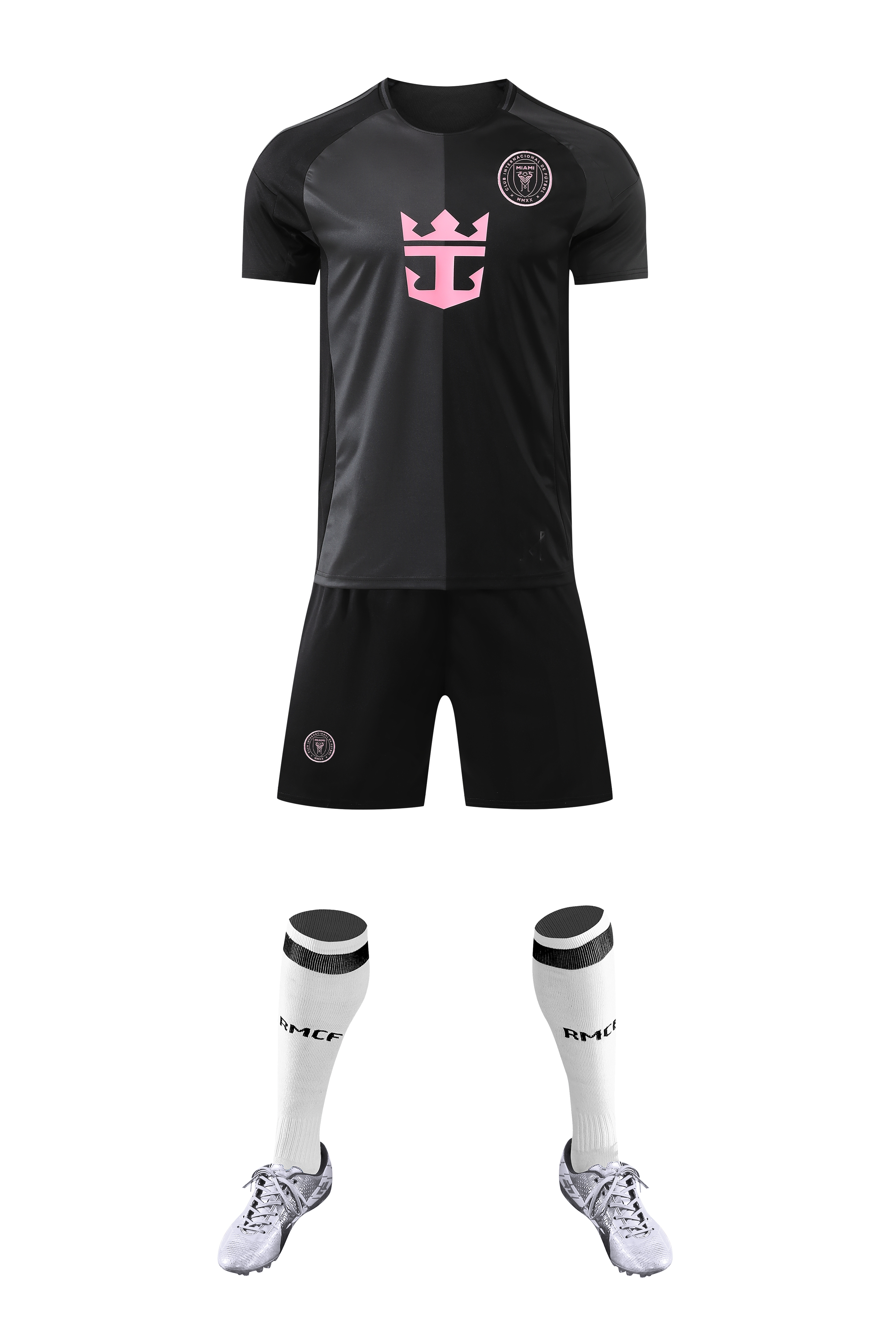 No Brand Logo Miami away black