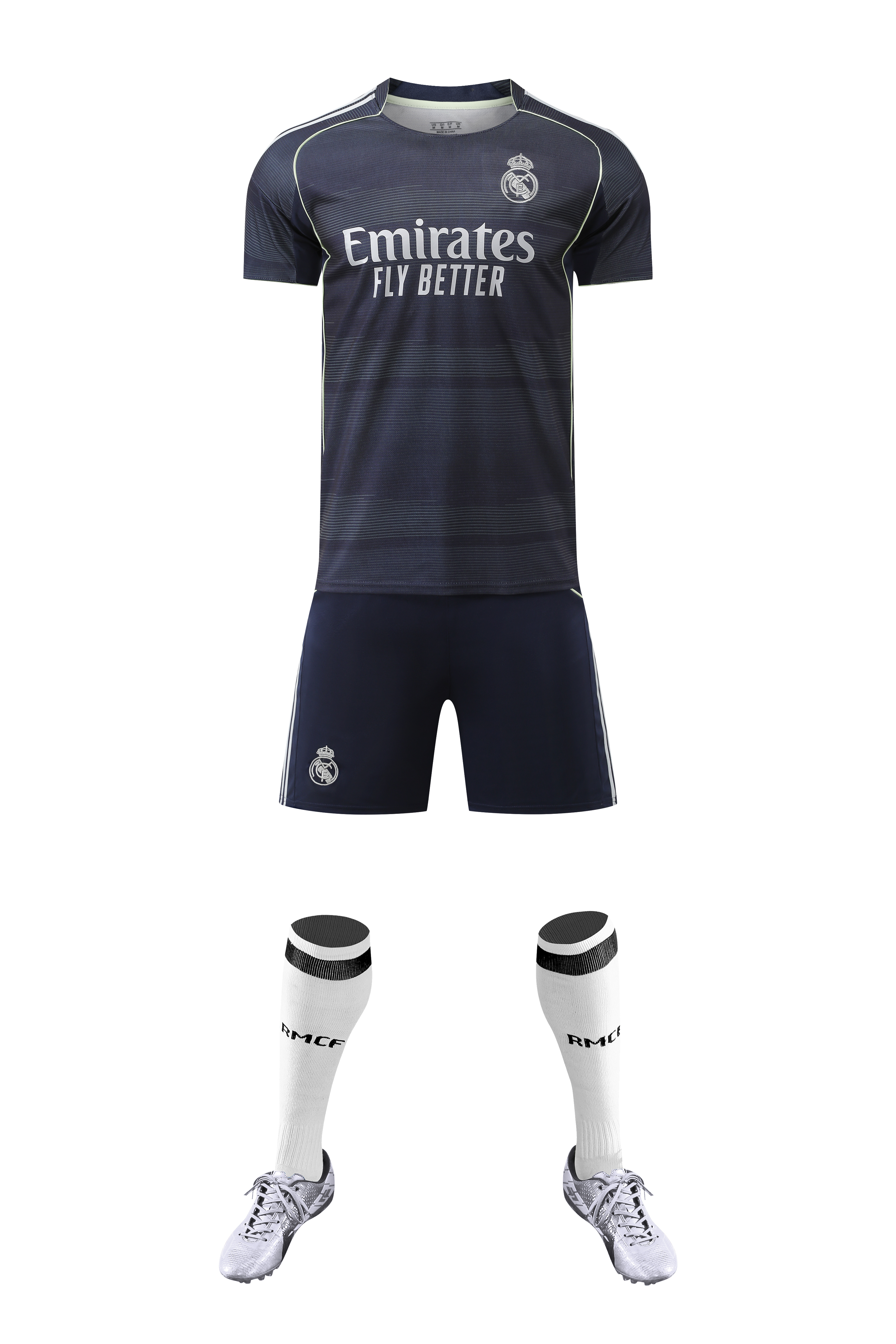 No Brand Logo Real Madrid away in blue