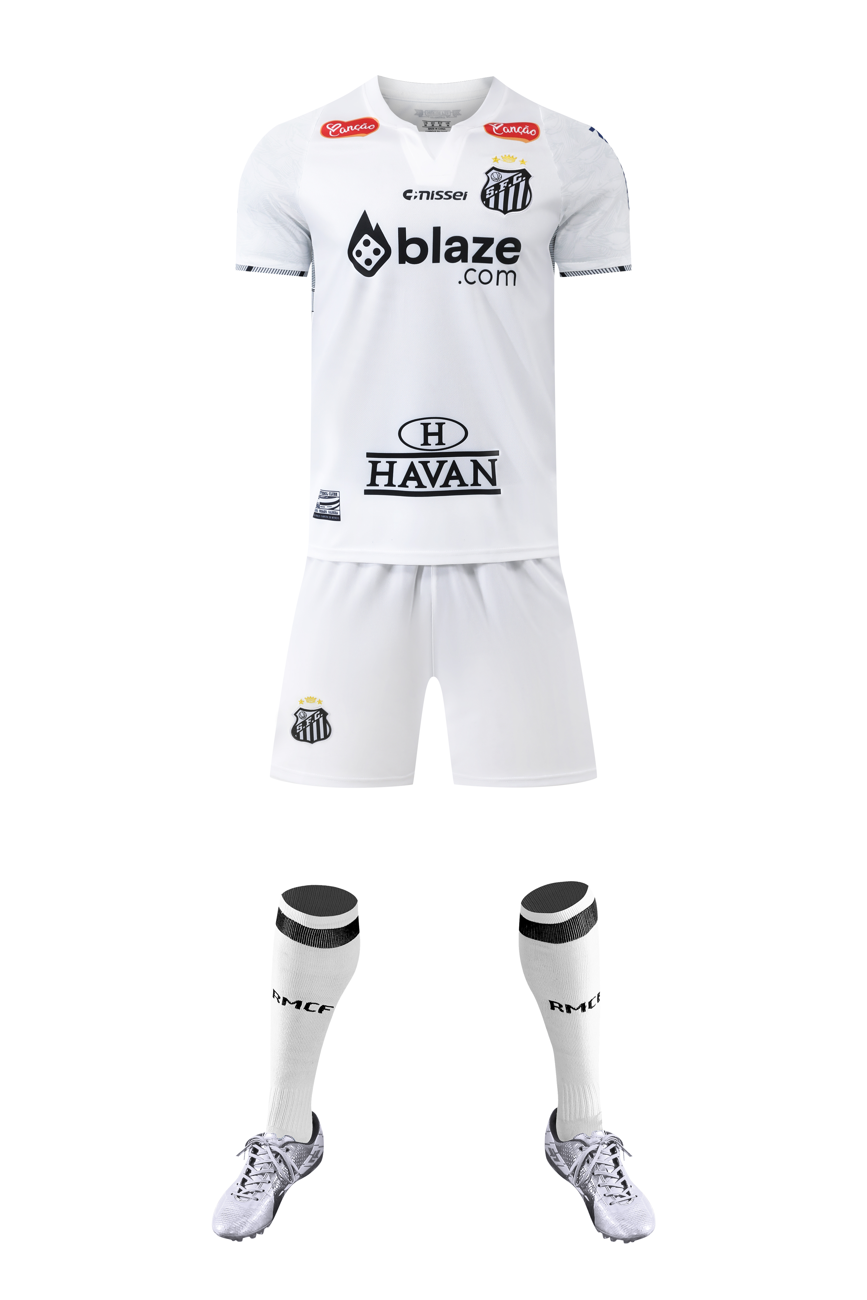 No Brand Logo Santos White