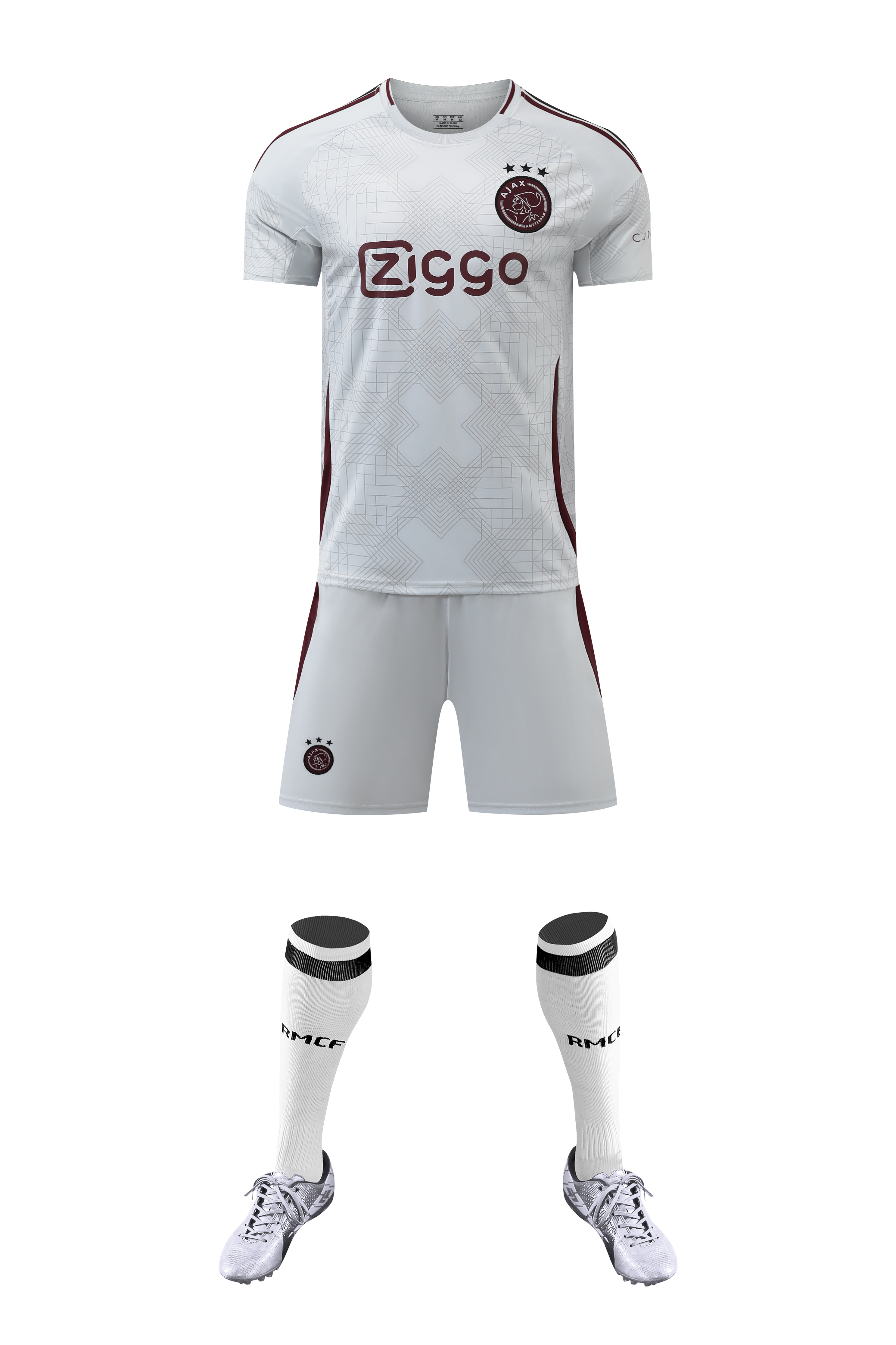 No Brand Logo Ajax second team grey