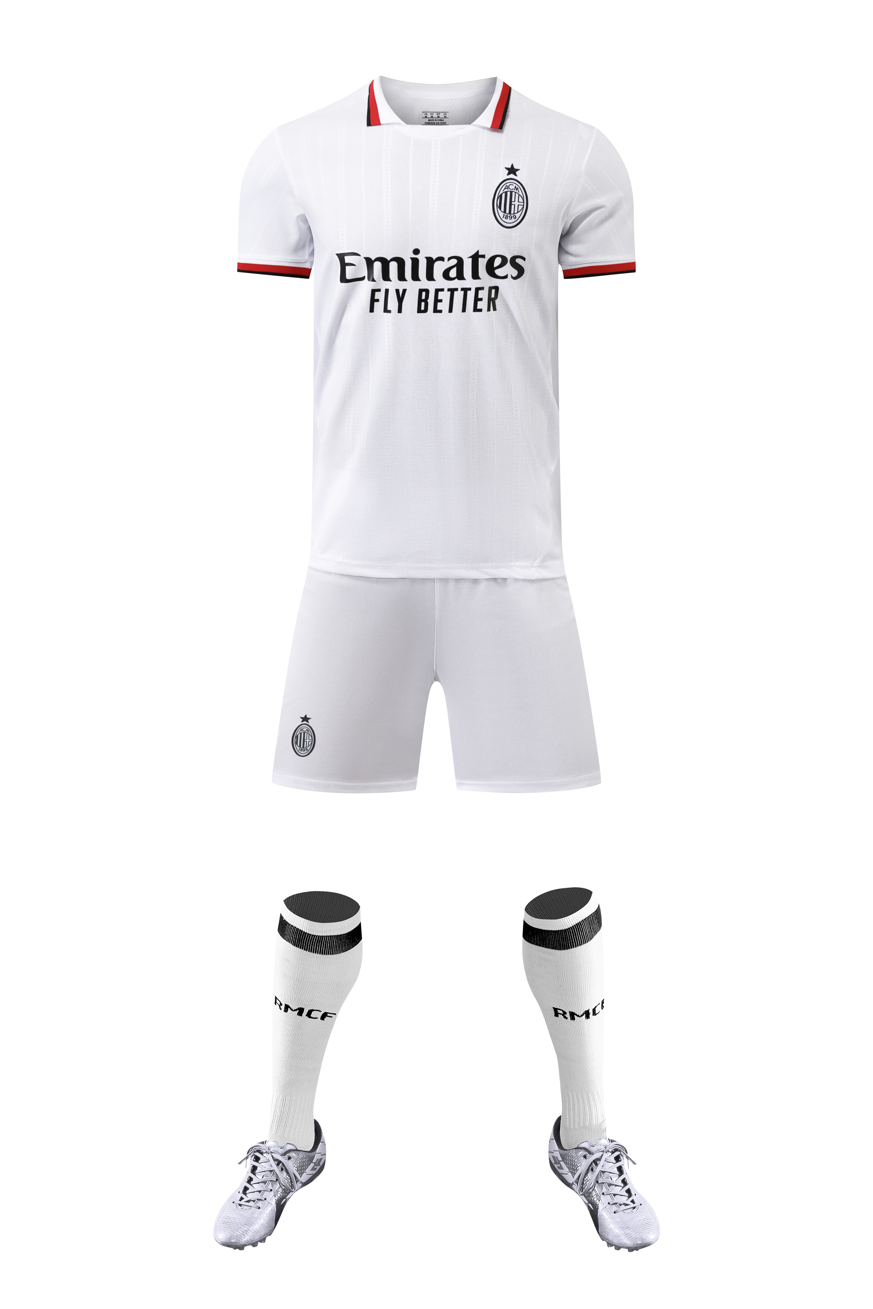 No Brand Logo AC away white