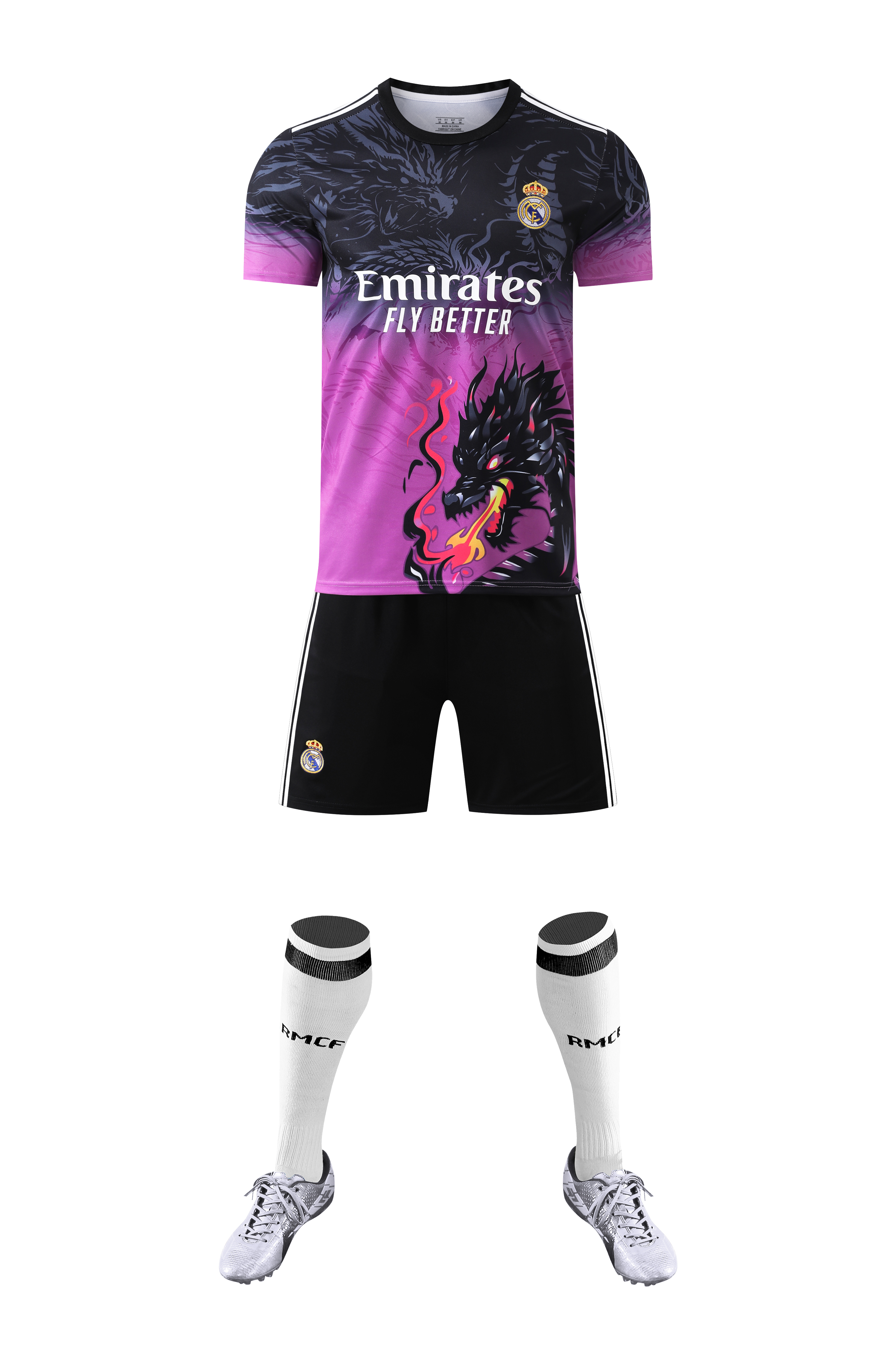 No Brand Logo Real Madrid Special Edition Purple