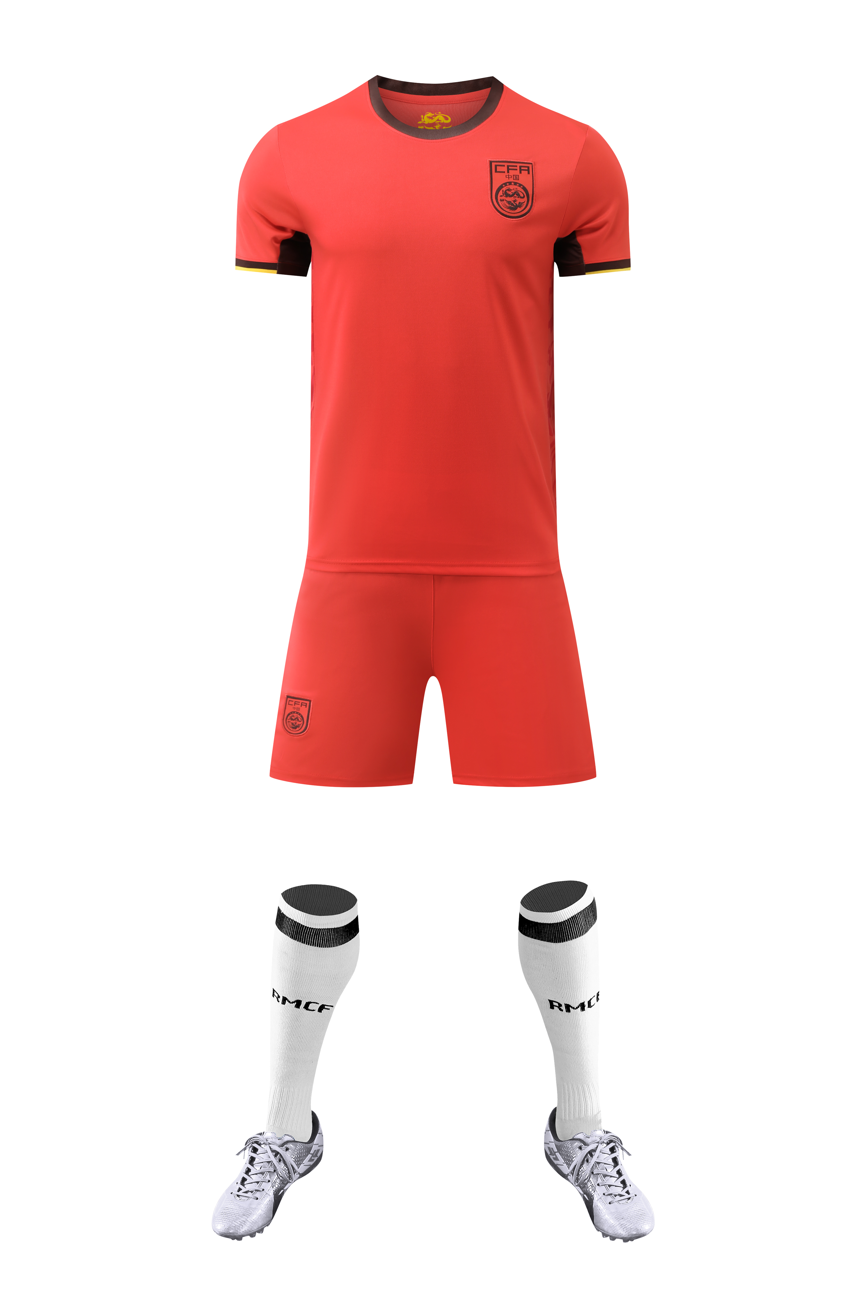 No Brand Logo China away red