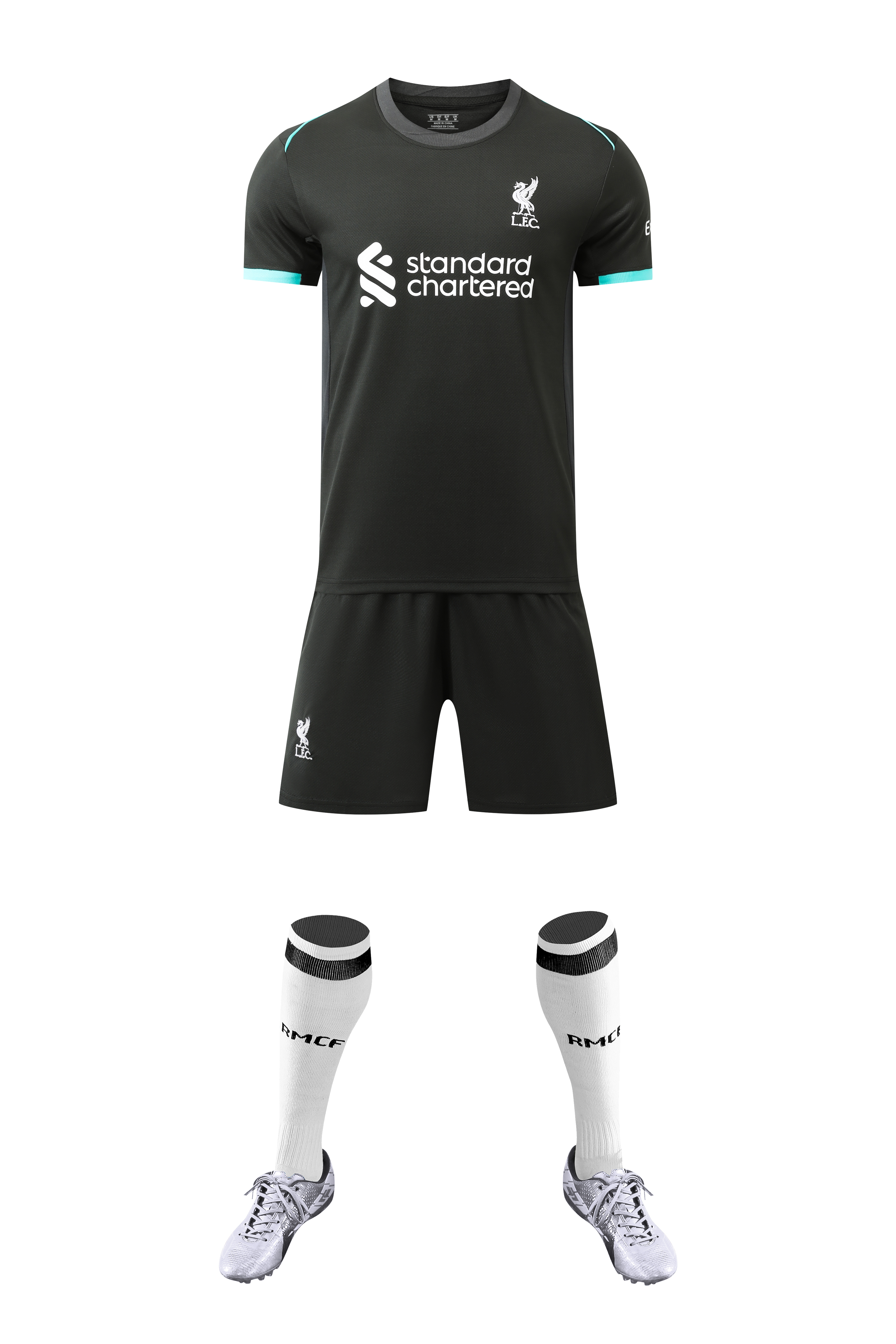 No Brand Logo Liverpool Black away