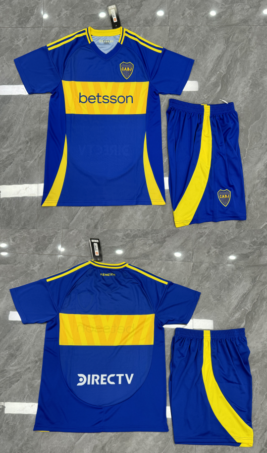 No Brand Logo Boca Juniors home blue