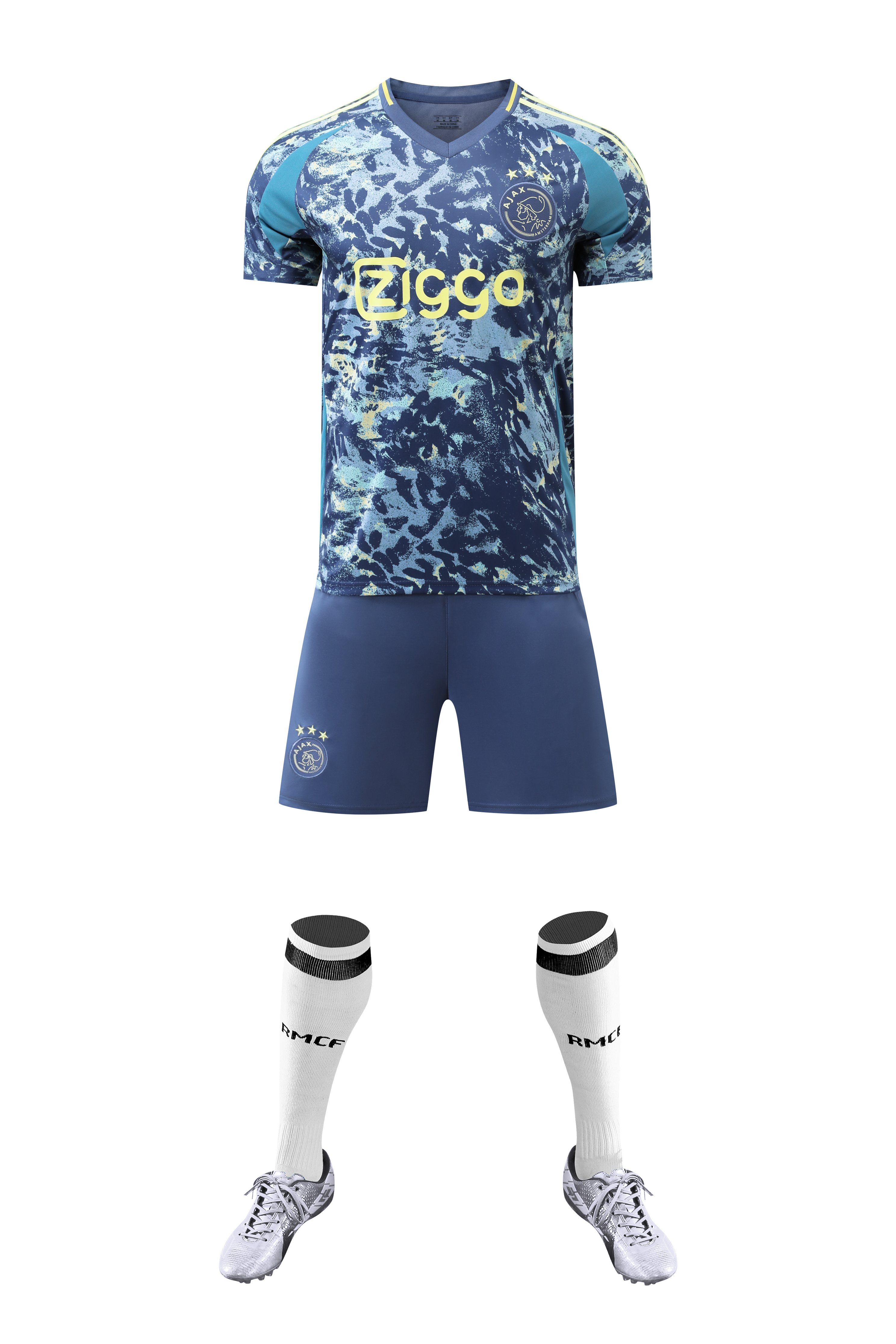 No Brand Logo Ajax away blue
