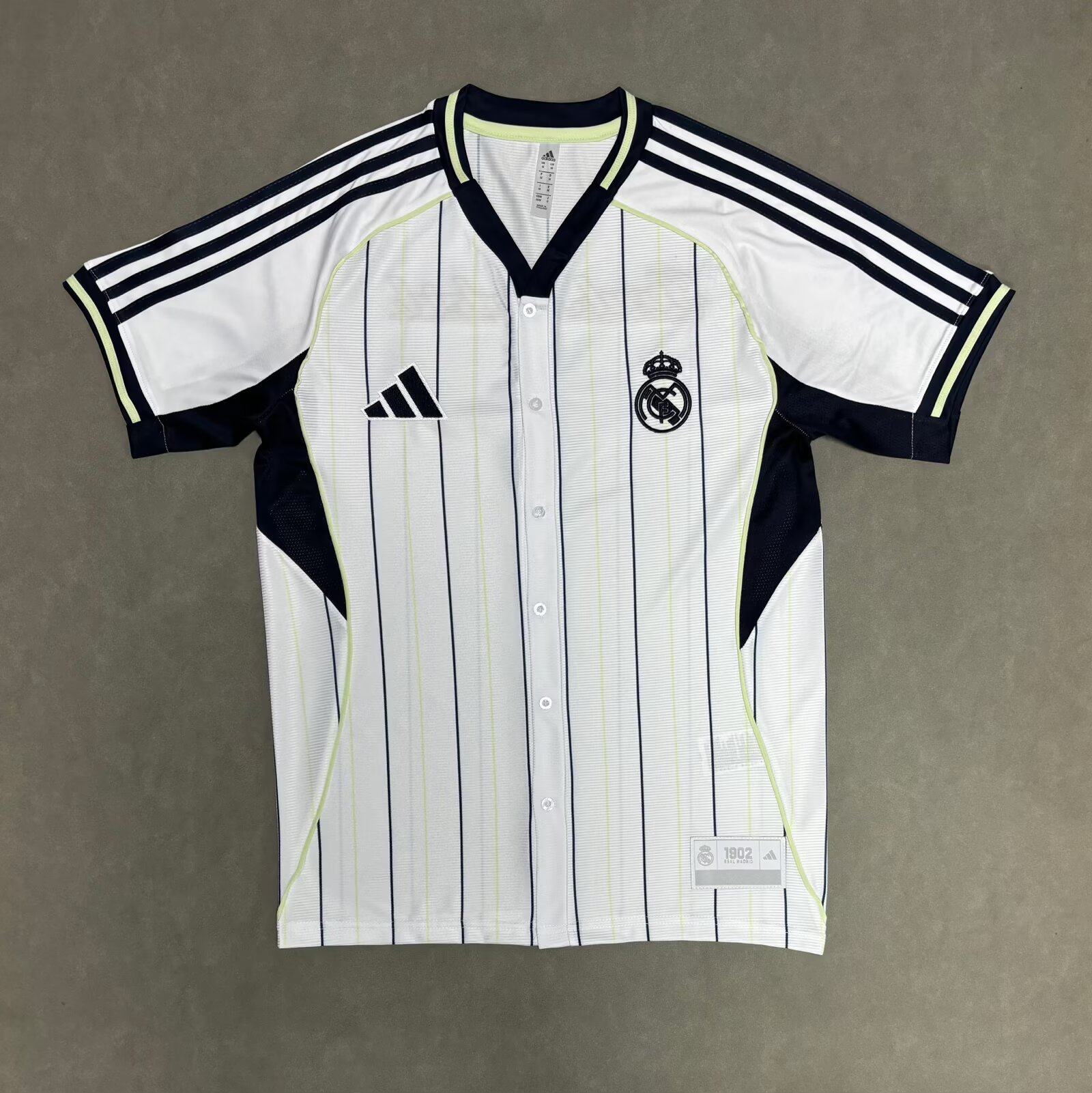 Fans Version 25/26 Real Madrid baseball jersey