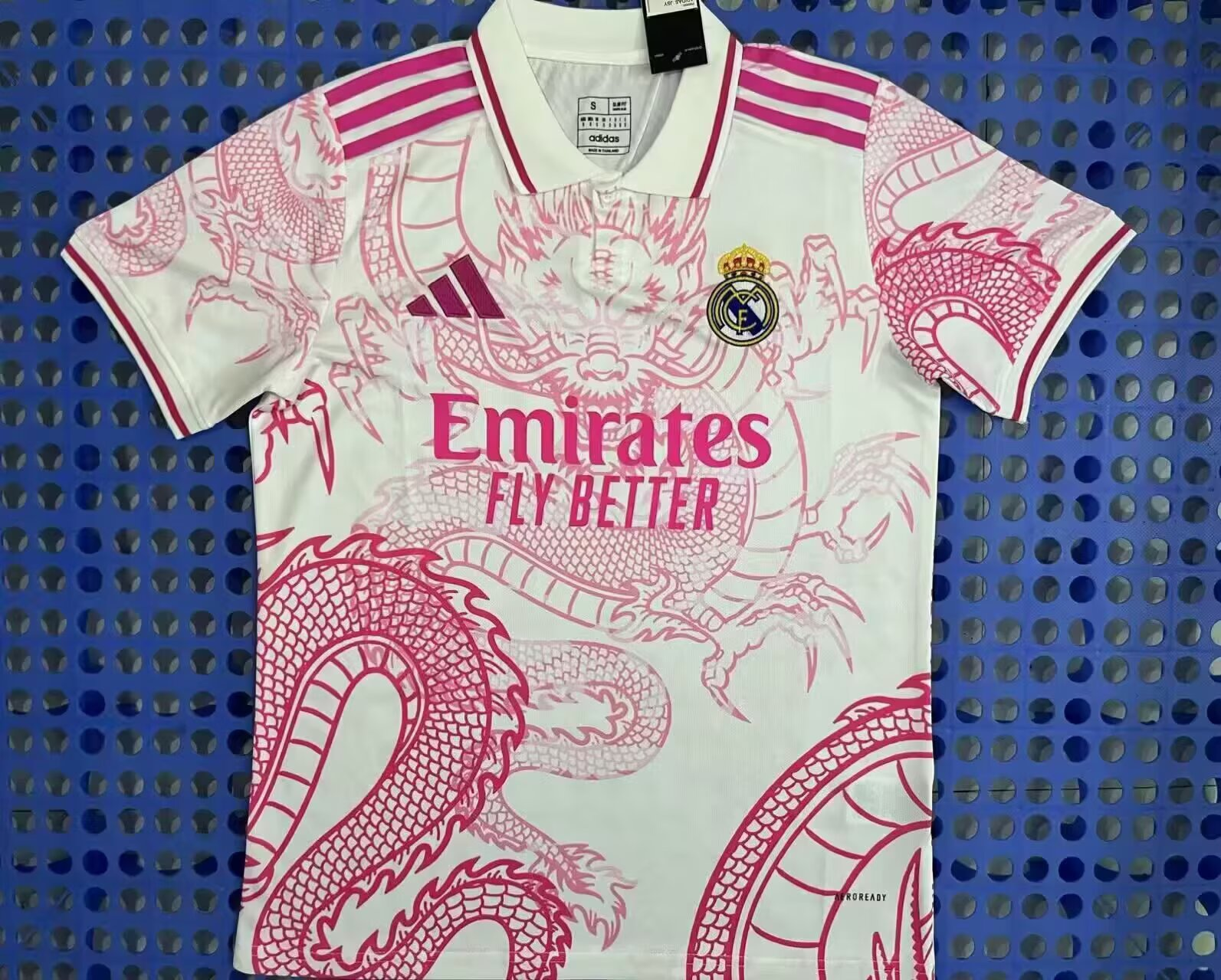 Fans Version 25/26 Real Madrid White Powder POLO
