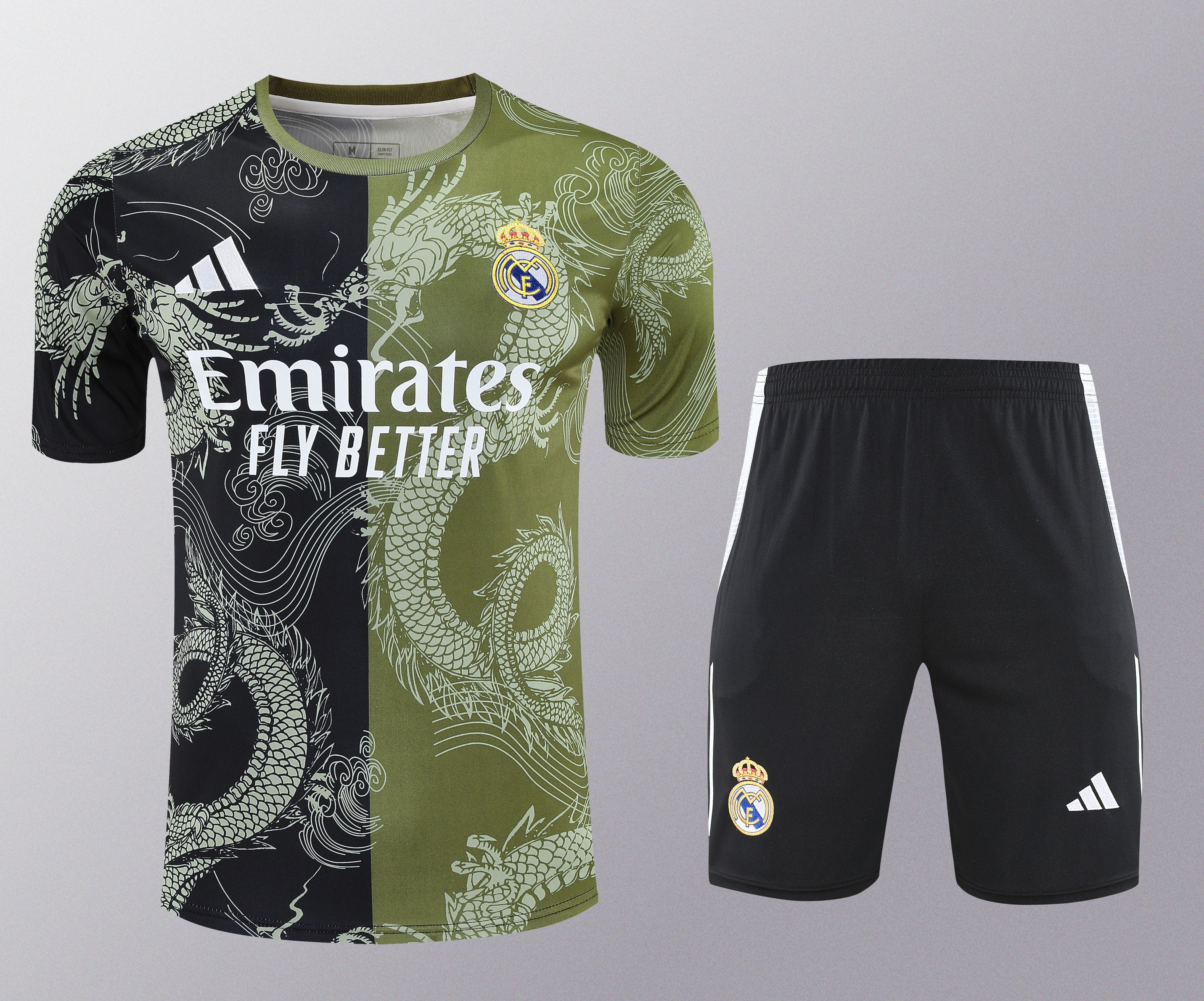 25/26 Real Madrid short sleevedd Adults Training Kits